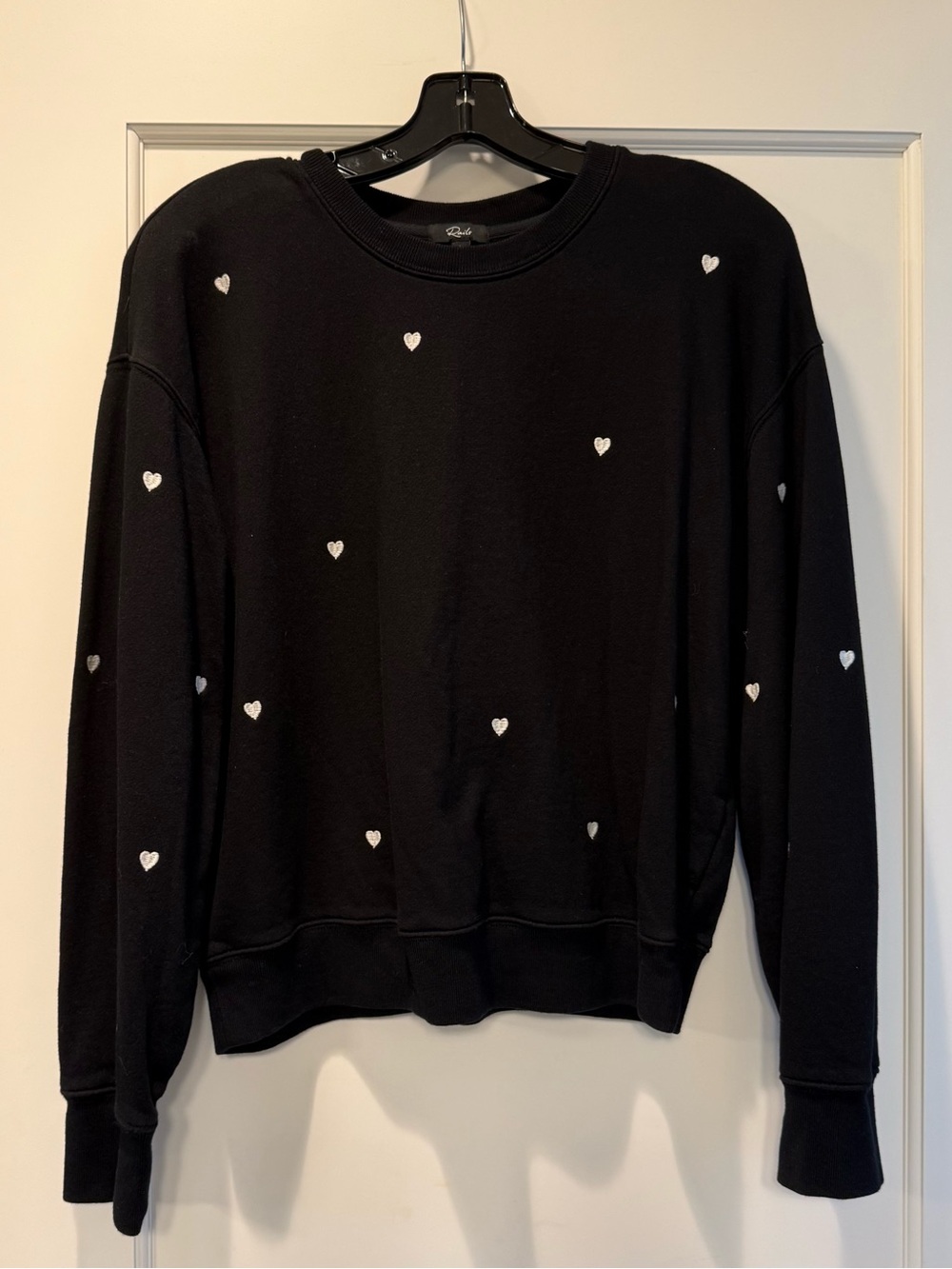 Rails Heart-Embroidered Women's Sweatshirt